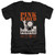 Pink Floyd Pompeii Adult V-Neck T-Shirt Black