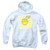 Sun Records Fourty Five Youth Pullover Hoodie Sweatshirt White