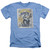 Sun Records Heritage Of Rock Poster Adult Heather Light Blue T-Shirt