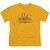Sun Records Rockin Rooster Logo S/S Youth 18/1 T-Shirt Gold