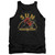 Sun Records Rocking Rooster Adult Tank Top Black