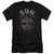 Sun Records Where Rock Began Premium Canvas Adult Slim Fit 30/1 T-Shirt Black