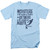 Zoolander Merman S/S Adult 18/1 T-Shirt Light Blue