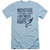 Zoolander Merman S/S Adult 30/1 T-Shirt Light Blue
