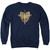 Wonder Woman Movie Sword Emblem Adult Crewneck Sweatshirt Navy