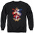 Wonder Woman Movie Arms Crossed Adult Crewneck Sweatshirt Black