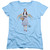 Wizard of Oz Over The Rainbow S/S Women's T-Shirt Light Blue