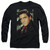 Elvis Presley Red Scarf Adult Long Sleeve T-Shirt Black