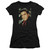 Elvis Presley Red Scarf Junior Women's Sheer T-Shirt Black