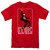 Elvis Presley One Jailhouse Adult 18/1 T-Shirt Red