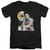 Elvis Presley Gold Record Adult V-Neck T-Shirt Black