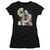 Elvis Presley Gold Record Junior Women's Sheer T-Shirt Black