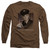 Elvis Presley GI Elvis Adult Long Sleeve T-Shirt Coffee