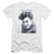 Elvis Presley Script Sweater Premuim Canvas Adult Slim Fit 30/1 T-Shirt White