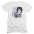 Elvis Presley Lonesome Tonight Premuim Canvas Adult Slim Fit 30/1 T-Shirt White