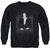 Elvis Presley Just Cool Adult Crewneck Sweatshirt Black