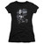 Elvis Presley Motorcycle Junior Women's Sheer T-Shirt Black