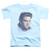 Elvis Presley Big Portrait Toddler T-Shirt Light Blue