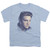 Elvis Presley Big Portrait Youth T-Shirt Light Blue