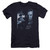 Elvis Presley Reverent Premuim Canvas Adult Slim Fit 30/1 T-Shirt Navy