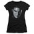 Elvis Presley Big Face Junior Women's Sheer T-Shirt Black