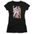 Elvis Presley Pink Rock Junior Women's Sheer T-Shirt Black