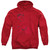 Elvis Presley On The Range Adult Pullover Hoodie Sweatshirt Red