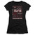 Elvis Presley Whole Lotta Type Junior Women's Sheer T-Shirt Black