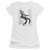 Elvis Presley Jailhouse Rock Junior Women's Sheer T-Shirt White