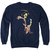 Elvis Presley Early Elvis Adult Crewneck Sweatshirt Navy