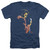 Elvis Presley Early Elvis Adult Heather T-Shirt Navy