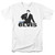 Elvis Presley Blue Suede Adult 18/1 T-Shirt White