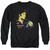 Elvis Presley Neon Elvis Adult Crewneck Sweatshirt Black
