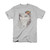 Elvis Presley Smile 2 Adult 18/1 T-Shirt Silver