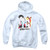 Elvis Presley Speedway Youth Pullover Hoodie Sweatshirt White