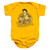 Elvis Presley Teddy Bear Baby Onesie T-Shirt Gold