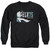 Elvis Presley Elv 75 Logo Adult Crewneck Sweatshirt Black