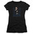 Elvis Presley Icon Junior Women's Sheer T-Shirt Black