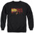 Elvis Presley From Elvis In Memphis Adult Crewneck Sweatshirt Black