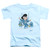 Elvis Presley Jailhouse Rocker Toddler T-Shirt Light Blue