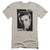 Elvis Presley Graphic Portrait Premuim Canvas Adult Slim Fit T-Shirt Silver