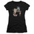 Elvis Presley Home Sweet Home Junior Women's Sheer T-Shirt Black