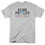 Elvis Presley 35 Adult 18/1 T-Shirt Silver
