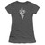 Elvis Presley TCB Ornate Junior Women's Sheer T-Shirt Charcoal