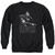 Elvis Presley Guitar In Hand Classic Adult Crewneck Sweatshirt Black