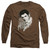 Elvis Presley Rugged Elvis Classic Adult Long Sleeve T-Shirt Coffee