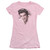 Elvis Presley The Stare Classic Junior Women's Sheer T-Shirt Pink
