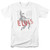 Elvis Presley Iconic Pose Classic Adult 18/1 T-Shirt White