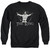 Elvis Presley Ornate King Classic Adult Crewneck Sweatshirt Black