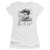 Elvis Presley Relaxing Classic Junior Women's Sheer T-Shirt White
